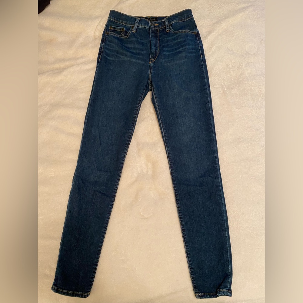 Banana Republic dark wash skinny jeans